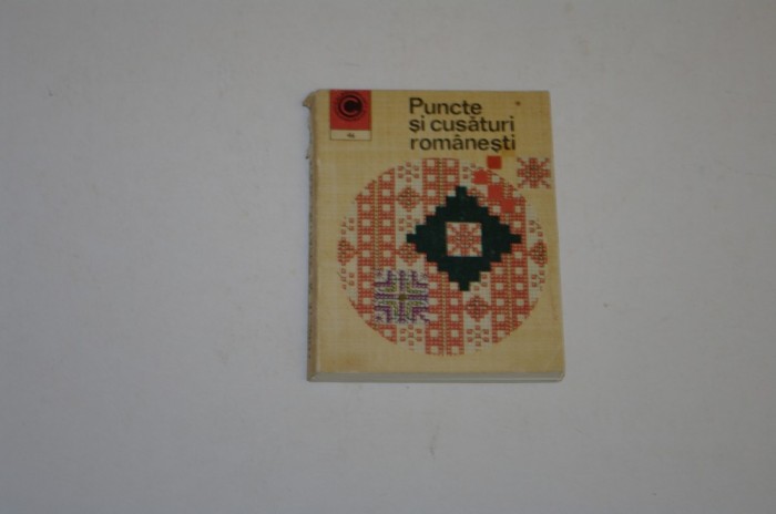 Puncte si cusaturi romanesti - Scinteianu Mihaela - 1973