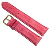 Cumpara ieftin Curea Ceas &bdquo;Suede Elegance&rdquo; &ndash; Piele &Icirc;ntoars? Veritabil?, Roz Pastel (12mm, 18mm, 20mm)