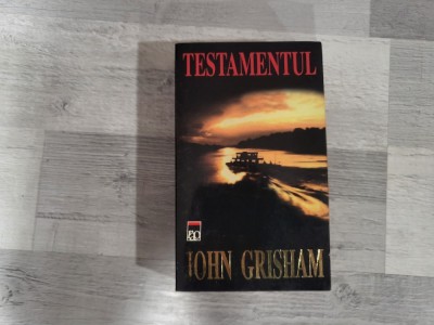 Testamentul de John Grisham foto