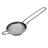 Strecurătoare mini din oțel inoxidabil cu m&acirc;ner metalic, 21 cm, CMCLASS