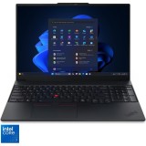 Laptop Lenovo ThinkPad E16 Gen 3 cu procesor Intel&reg; Core&trade; 7 240H pana la 5.2GHz, 16 WUXGA, IPS, 16GB DDR5 RAM, 512GB SSD, Intel&reg; Graphics, Windows&reg; 11
