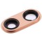 Geam Camera iPhone 8 Plus, Rose Gold