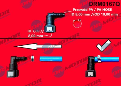 Montaj Furtun, Furtun Combustibil 438753 DRM0167Q foto