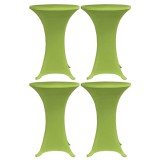 Cumpara ieftin Husa elastica pentru masa, 4 buc., verde, 70 cm