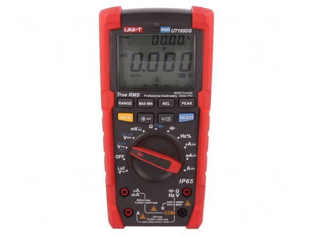 Multimetru digital LCD IP65 UT195DS