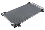 Condensator climatizare AC Toyota Yaris 20, motor: 1.5, 1.8 compressor, Condensator cu uscator integrat, 628x328x12, miez si rezervor din aluminiu