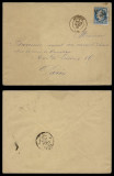 France 1876 Postal History Rare Cover Avignon to Paris D.163