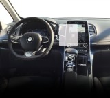Folie Protectie Navigatie Renault Espace 2019-2023, Duragon, protectie Display Navigatie, silicon Transparent, Anti-zgarieturi, kit instalare