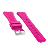 Cumpara ieftin Curea silicon compatibila Fossil Gen 5 Smartwatch, telescoape Quick Release, 22mm, Roz, Very Dream
