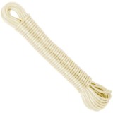 Sfoara din plastic Herum&reg;, pentru rufe, Alb, 10 m