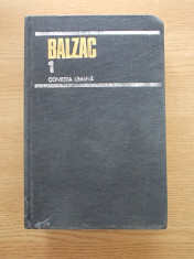 BALZAC COMEDIA UMANA VOL I, CARTONATA, r2c foto