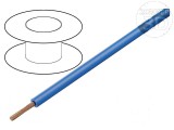 Cablu FlexiPlast-E 1x2,5mm2 Litat Albastru 750V 32A 100m