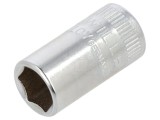 Cheie tubulară 6-puncte 8mm STAHLWILLE, oţel, 1/4"