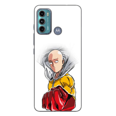 Husa compatibila cu Motorola Moto G60 Silicon Gel Tpu Model One Punch Man Saitama foto