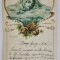 WINTER , ALEGORIE , DESEN , ORNAMENTE ART NOUVEAU , CROMOLITOGRAFIE , CLASICA