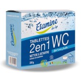 Tablete Bio 2in1 pentru Curatare si Detartrare Toaleta fara Parfum 12buc