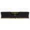 Memorie DDR Corsair DDR4 8 GB, frecventa 2666 MHz, 1 modul, radiator, &quot;CMK8GX4M1A2666C16&quot;