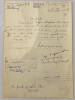 Eugeniu Ștefănescu-Est - document vechi - manuscris, semnatura olografa