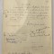 Eugeniu Ștefănescu-Est - document vechi - manuscris, semnatura olografa