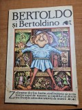 Carte pentru copii - bertoldo si bertoldino - din anul 1984 - format mare