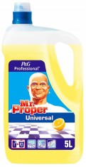 Mr. Proper Professional Lemon, Detergent Lichid Universal, 5 Litri foto