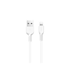 Cablu Hoco USB-A la Lightning X13 1m Alb - Conectivitate si Incarcare Rapida pentru Dispozitivele Tale Apple
