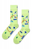 Happy Socks sosete Yoga In The Park Sock culoarea verde