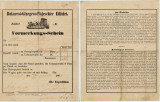 Muntenia 1864 document rarisim transport cu diligenta Bucuresti Giurgiu Ploiesti, Transporturi, Nestampilat