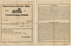 Muntenia 1864 document rarisim transport cu diligenta Bucuresti Giurgiu Ploiesti foto