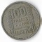 Moneda 100 francs 1950 - Algeria