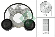 INA 534 0858 10 Intinzator curea, curea distributie foto