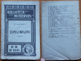 I. Boteni , Drumuri , Biblioteca Minervei , 1910