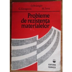 D. Boiangiu - Probleme de rezistenta materialelor