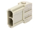 Conector dreptunghiular Han Modular 40A 2 PIN
