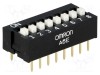 Comutator DIP-SWITCH 8 sec&Aring;&pound;iuni ON-OFF 0,025A/24VDC OMRON