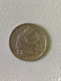 Moneda 50 PFENNIG - 1988 J - Germania - KM 109.2 (260)