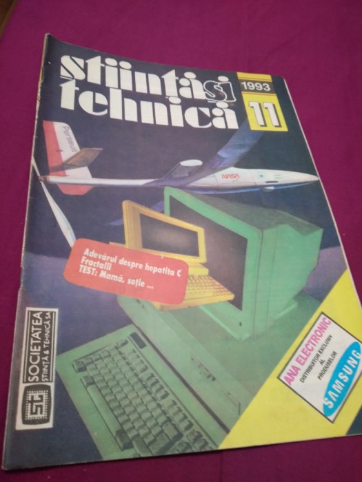 REVISTA STIINTA SI TEHNICANR 11 /1993
