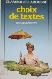 Choix de textes &ndash; Samuel Beckett