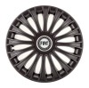 Set 4 Capace Roti, potrivite jantelor de R14, pentru Fiat, model dino Negru, Autohelix MSA
