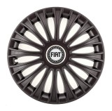 Cumpara ieftin Set 4 Capace Roti, potrivite jantelor de R14, pentru Fiat, model dino Negru, Autohelix MSA
