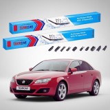 Cumpara ieftin Ștergătoare Seat Exeo 3R2 2008-2013 | Set Față Flat &ndash; TeamCar&reg;