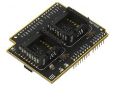 Click Shield pentru Arduino UNO - Multiadaptor mikroBUS x2, USB C