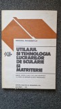 UTILAJUL SI TEHNOLOGIA LUCRARILOR DE SCULARIE SI MATRITERIE - Tudorache, Trandaf