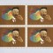 4 timbre Statele Unite bloc de 4 val. MNH 1973 HENRY TANNER 8 c. _Scott 1486