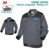 Geaca de lucru TOTAL marimea M, 245 g/mp, cu &icirc;ntarituri Oxford