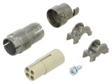 Conector ILME HDC CX 04 BF inserturi contact mamă MIXO BUS PIN 4 10A