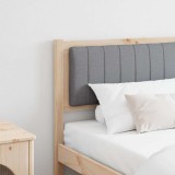 vidaXL Tăblie tapițată Maro 180 cm Lemn de pin masiv și stofă 879049