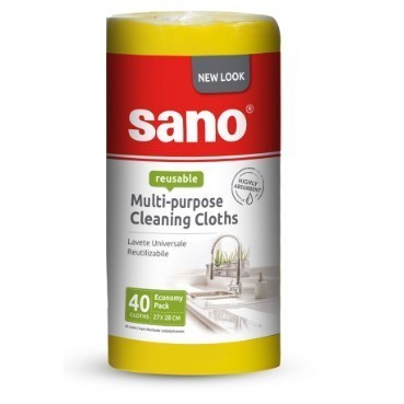 Rola de lavete uscate, Sano Sushi Cloth, 40buc/pachet foto
