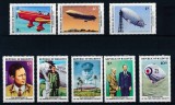 MALDIVE, ANIVERSARE CHARLES LINDBERGH - SERIE COMPLETĂ MNH, Nestampilat