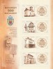 ROMANIA 2009 LP 1845 a BUCURESTI - 550 DE ANI BLOC DE 4 TIMBRE MNH NESTAMPILAT